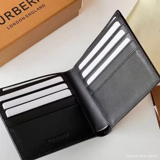 Official First Bag Ru BURBERRY WALLET 0511